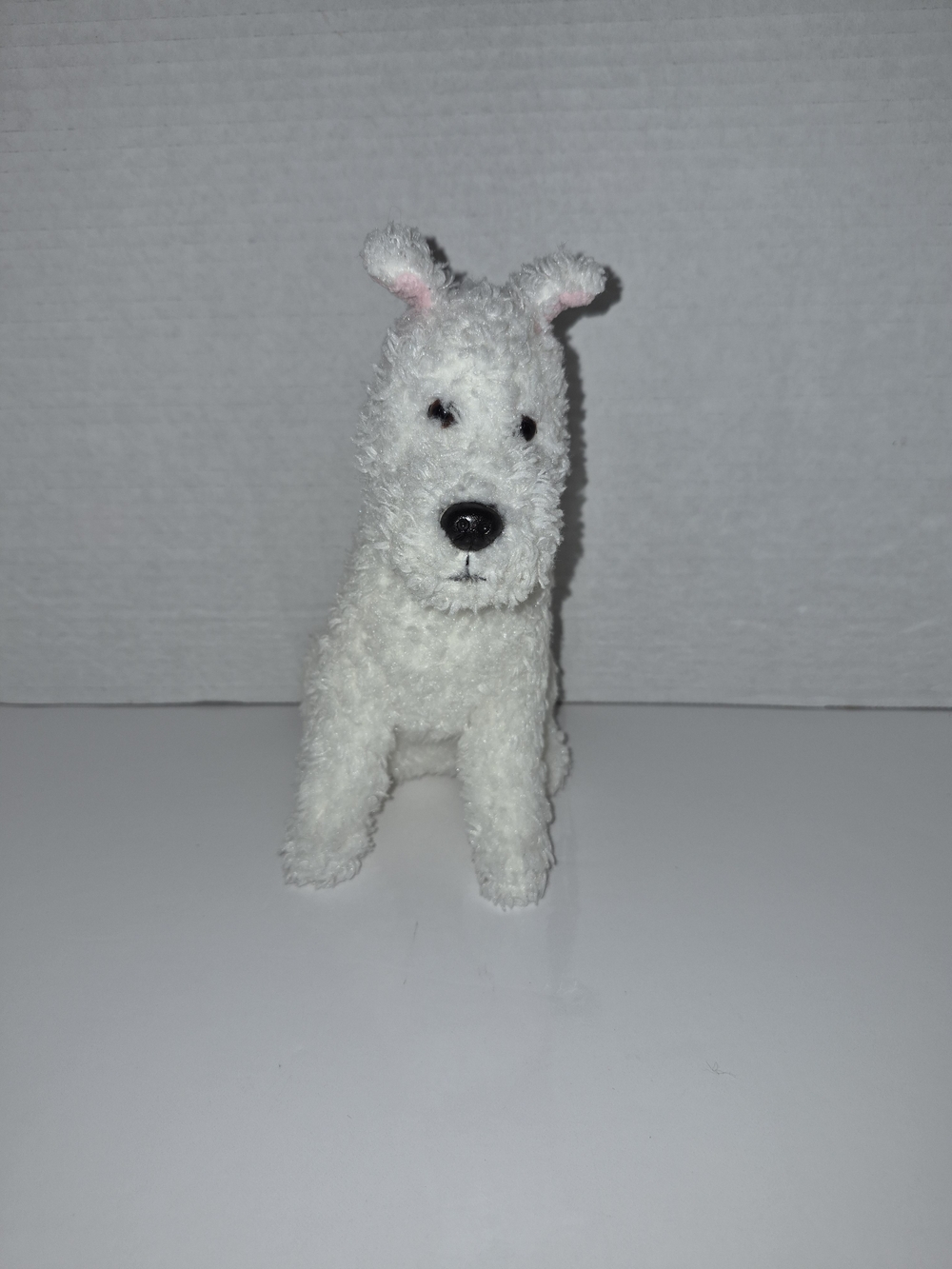 Ty Beanie Baby The Adventures of TinTin Snowy Puppy Dog Plush Toy 8" 2011